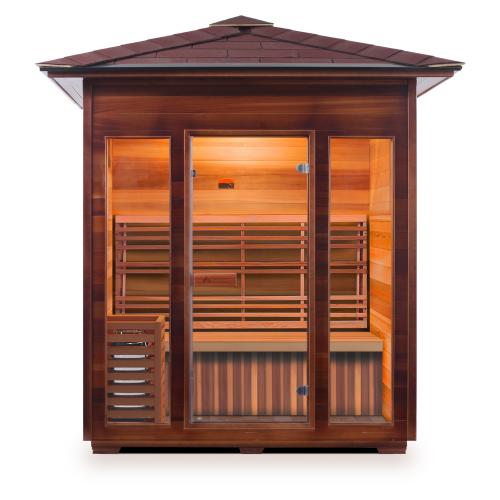 Enlighten SunRise 4 Person Dry Traditional Sauna TI-17378