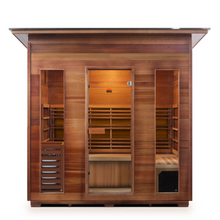 Load image into Gallery viewer, Enlighten SunRise 5 Person Dry Traditional Sauna TI-19378