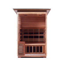 Load image into Gallery viewer, Enlighten Sapphire 2 Person Infrared/Traditional Hybrid Sauna HI-16376