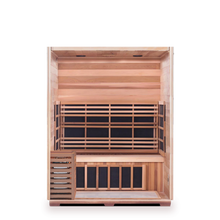 Load image into Gallery viewer, Enlighten Sapphire 3 Person Infrared/Traditional Hybrid Sauna HI-16377