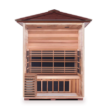 Load image into Gallery viewer, Enlighten Sapphire 3 Person Infrared/Traditional Hybrid Sauna HI-16377