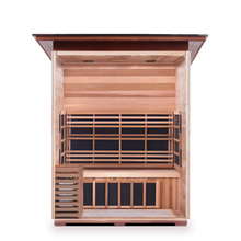 Load image into Gallery viewer, Enlighten Sapphire 3 Person Infrared/Traditional Hybrid Sauna HI-16377