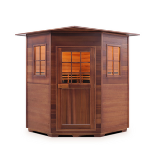 Enlighten Sierra 4C 4 Person Full Spectrum Infrared Sauna 16379