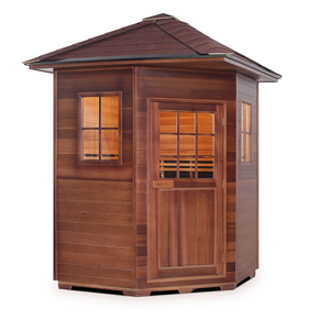 Enlighten Sierra 4C 4 Person Full Spectrum Infrared Sauna 16379