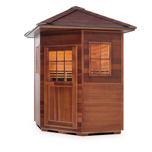 Enlighten Sierra 4C 4 Person Full Spectrum Infrared Sauna 16379