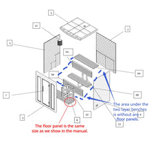 Load image into Gallery viewer, Clear Cedar Indoor Wet Dry Sauna with Exterior Lights - 4.5 kW Harvia KIP Heater - 4 Person