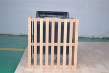 Load image into Gallery viewer, Canadian Hemlock Indoor Wet Dry Sauna - 6 kW Harvia KIP Heater - 6 Person