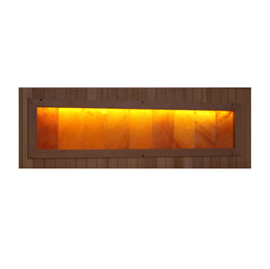 Golden Designs Reserve Edition GDI-8020-02 Full Spectrum Infrared Sauna with Himalayan Salt Bar