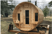 Load image into Gallery viewer, Canadian Timber Tranquility Outdoor Sauna - 6 Person