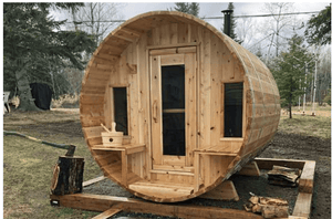 Canadian Timber Tranquility Outdoor Sauna - 6 Person