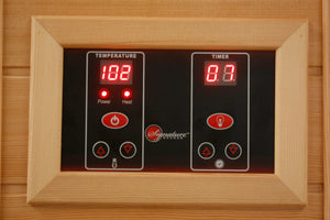 Maxxus "Cholet Edition" 2 Person Near Zero EMF FAR Infrared Sauna Canadian Red Cedar MX-K206-01-ZF CED