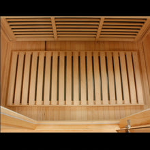 Load image into Gallery viewer, Maxxus 3 Person Low EMF FAR Infrared Carbon Canadian Red Cedar  Sauna MX-K306-01 CED