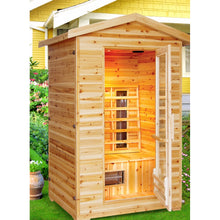 Load image into Gallery viewer, SunRay Burlington 2-Person Outdoor Infrared Sauna